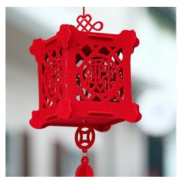 Spring Festival Hanging Decoration Lantern Non-woven Fabric