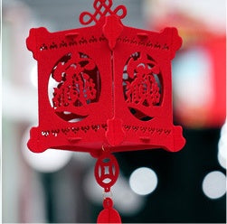 Spring Festival Hanging Decoration Lantern Non-woven Fabric